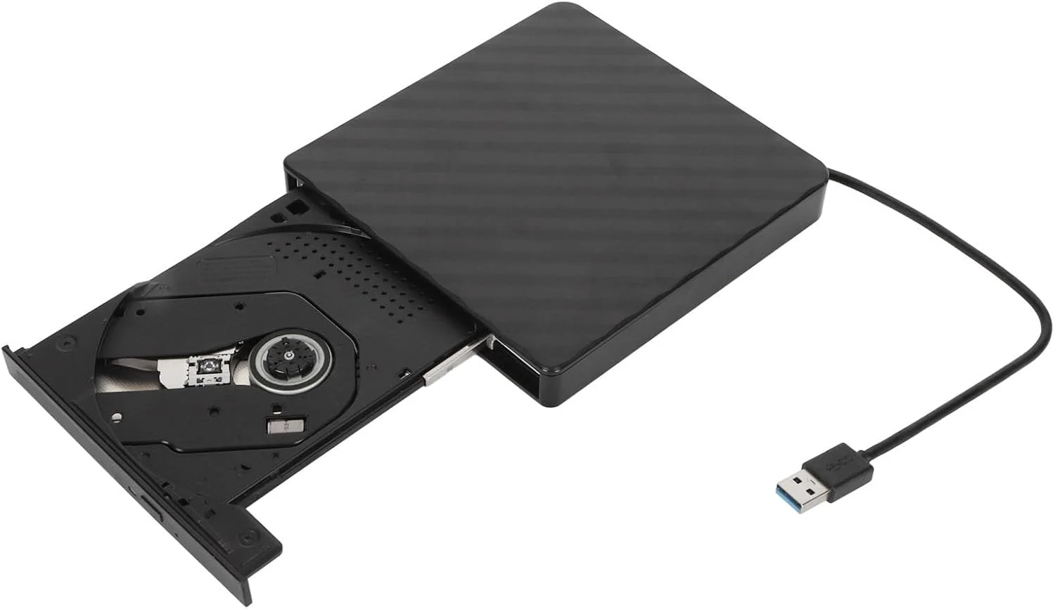 درایو DVD اکسترنال، درایو RW با کارت خوان SD و USB 3.0+2.0+1.0، رایت کننده CD/DVD، پخش کننده، خواننده، نویسنده، درایو نوری برای 11/10/8/7، کامپیوتر