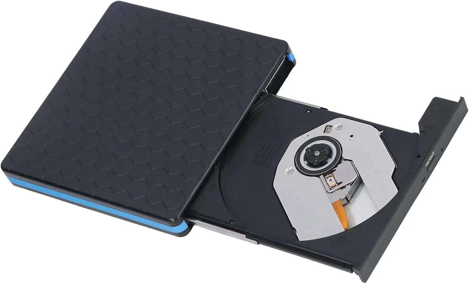 درایو DVD اکسترنال، درایو/پخش کننده DVD RW قابل حمل USB 3.0، پشتیبانی از رایت CD DVD، دستگاه رایت سی دی Plug and Play برای لپ تاپ و کامپیوتر رومیزی درایو DVD اکسترنال، درایو/پخش کننده DVD RW قابل حمل USB 3.0، پشتیبانی از رایت CD DVD، دستگاه رایت سی دی Plug and Play برای لپ تاپ و کامپیوتر رومیزی