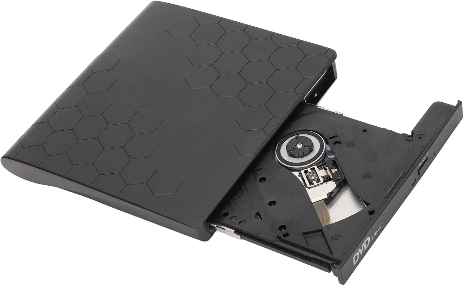 درایو نوری اکسترنال CD DVD، درایو DVD فوق العاده نازک قابل حمل USB 3.0، رایتر CD قابل حمل، پخش کننده DVD، درایو DVD اکسترنال USB 3.0 برای مک بوک پرو، ویندوز 10 و لینوکس