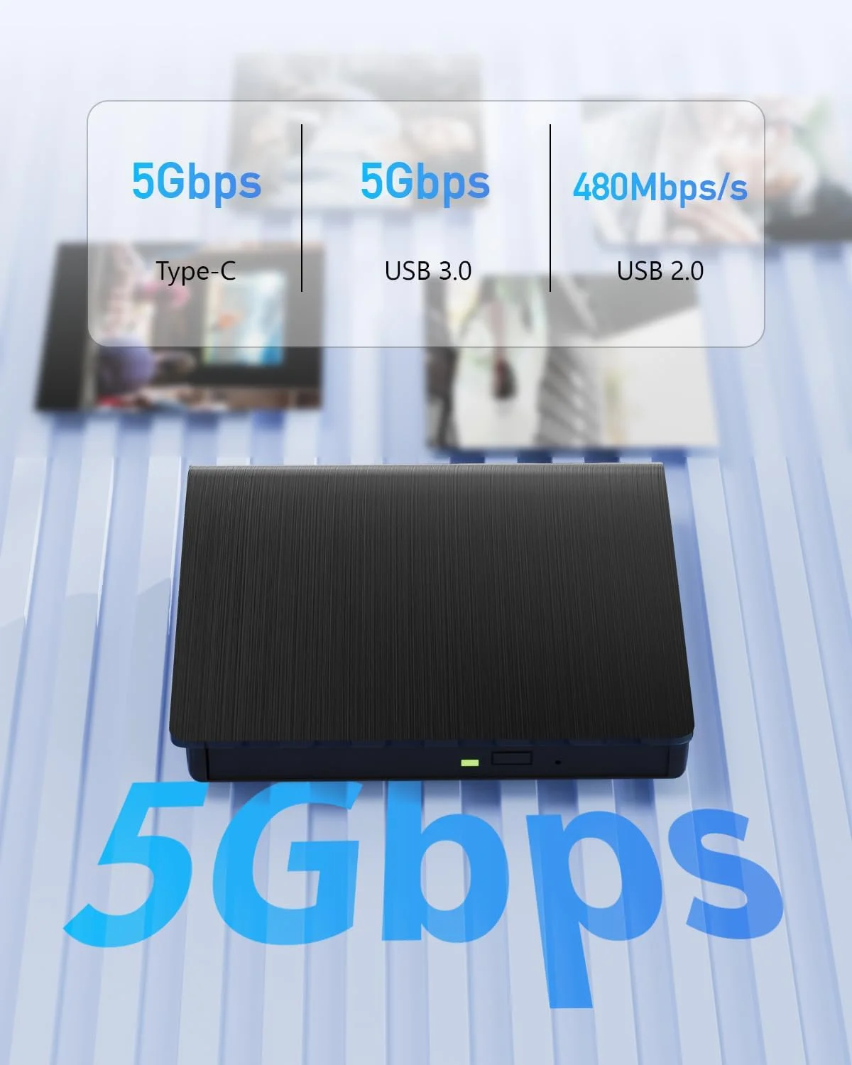 درایو نوری اکسترنال CD DVD، درایو قابل حمل USB 3.0 و TYPE C CD DVD +/-RW، پخش کننده/رایتر/خواننده CD/DVD ROM، درایو دیسک نوری برای لپ تاپ، کامپیوتر رومیزی، ویندوز 11/10/8/7، اپل مک، سیستم عامل لینوکس درایو نوری اکسترنال CD DVD، درایو قابل حمل USB 3.0 و TYPE C CD DVD +/-RW، پخش کننده/رایتر/خواننده CD/DVD ROM، درایو دیسک نوری برای لپ تاپ، کامپیوتر رومیزی، ویندوز 11/10/8/7، اپل مک، سیستم عامل لینوکس