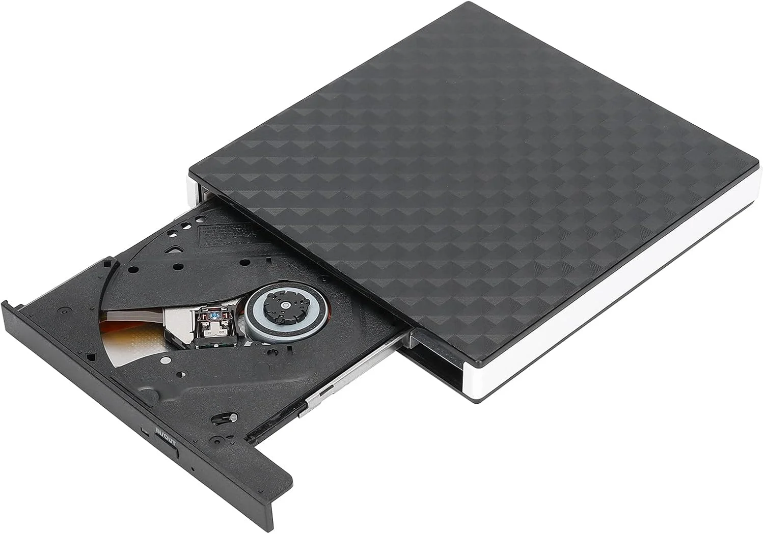 درایو DVD اکسترنال، پخش کننده DVD/CD قابل حمل USB 3.0 برای لپ تاپ USB3.0 Type-C درایو نوری اکسترنال DVD/CD رایتر، برای ویندوز XP/Vista/7/Linux/OS X