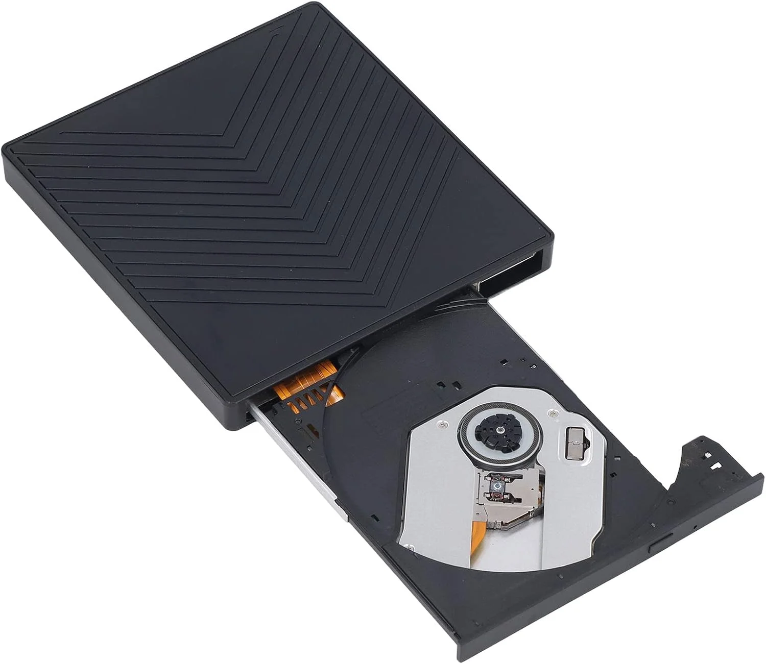 درایو نوری اکسترنال USB 3.0 Type C، پخش کننده DVD قابل حمل برای لپ تاپ، درایو CD DVD، رایتر و ریدر CD ROM برای لپ تاپ، کامپیوتر ویندوز، لینوکس و IOS