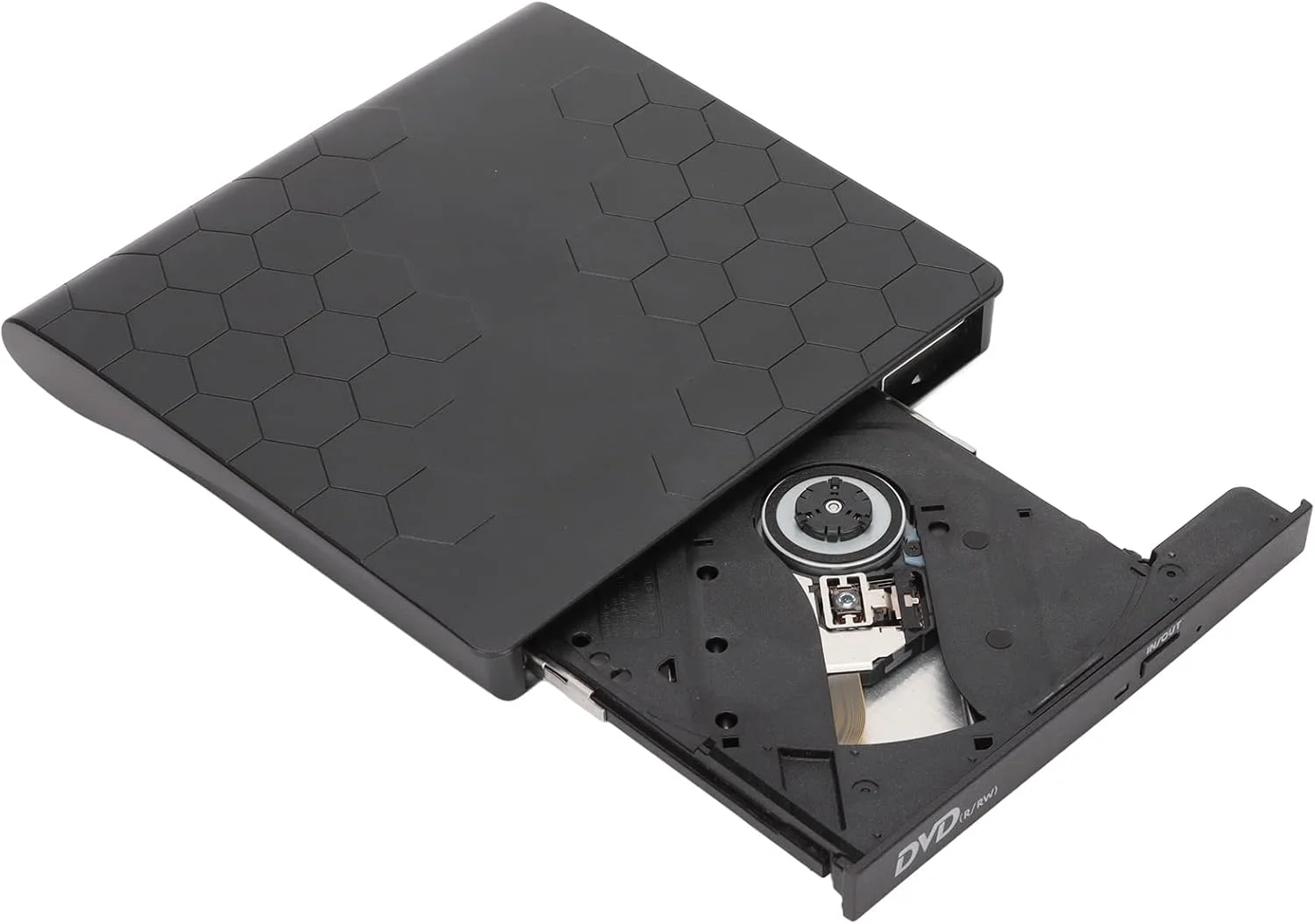 درایو DVD اکسترنال، USB 3.0 Type C قابل حمل CD DVD RW درایو اپتیکال DVD پلیر رایت کننده، برای Macbook Pro Air iMac PC لپ تاپ دسکتاپ