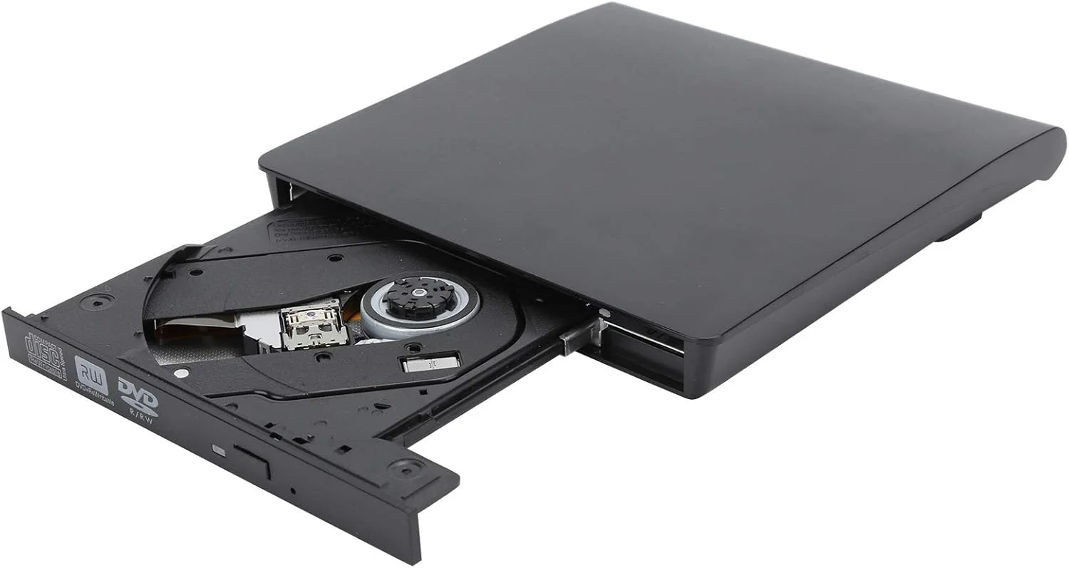 درایو نوری اکسترنال، اتصال و استفاده آسان، ضد ضربه، کم صدا، صرفه جویی در انرژی (فقط خواندنی)