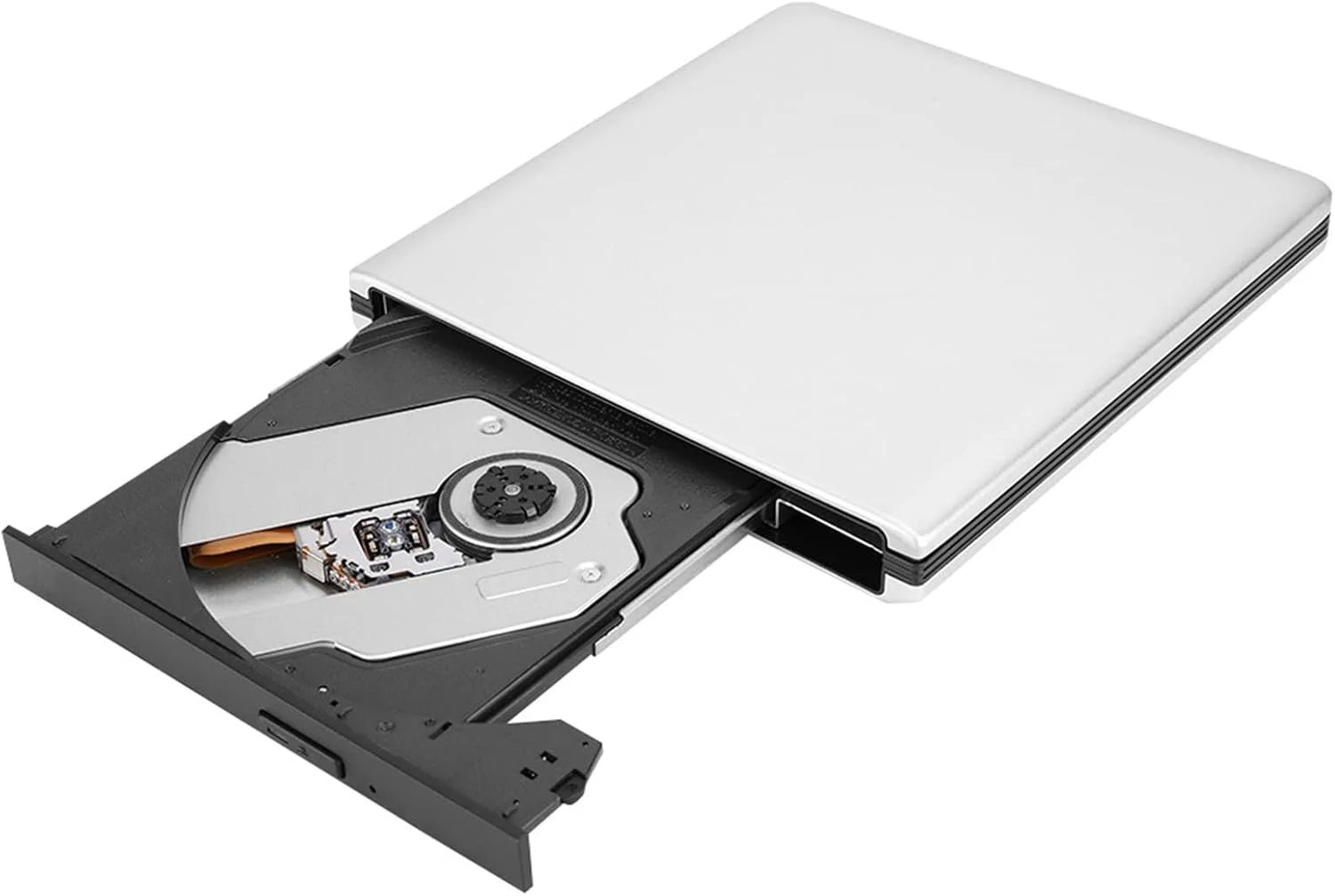 دستگاه رایت دیسک اکسترنال USB 3.0، رایتر نوری دیسک بلو ری، بدنه آلیاژ آلومینیوم، DVD CD BD، سازگار با لپ تاپ و کامپیوتر