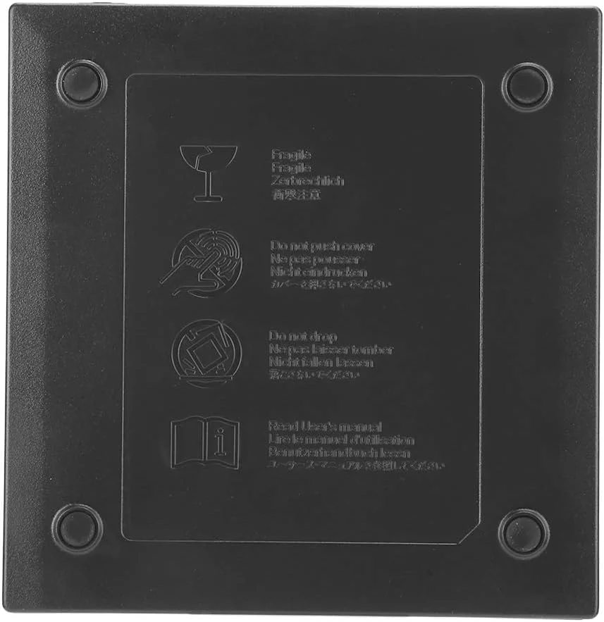 درایو نوری اکسترنال با عملکرد خوب، درایو اکسترنال برای لپ تاپ و کامپیوتر (مشکی)