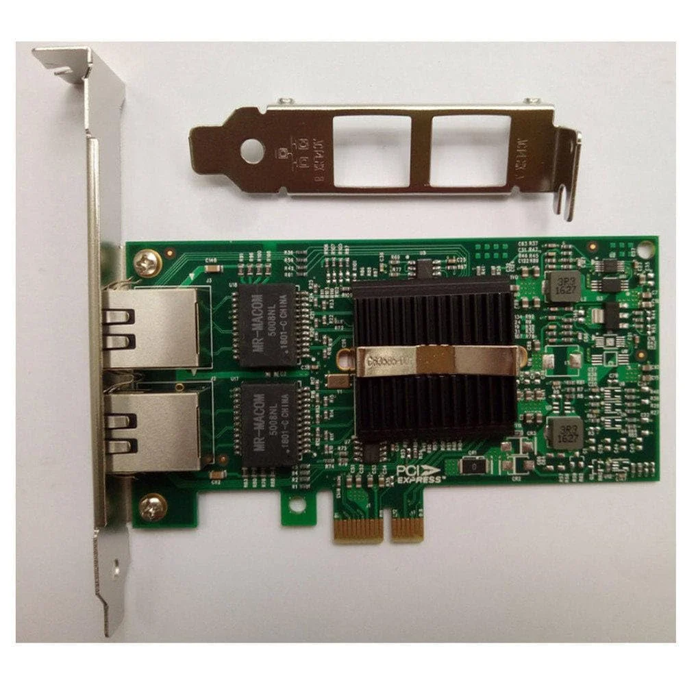 کارت شبکه سرور گیگابیتی E1G42ET PCI-E X1 RJ45 برای پورت اترنت 82576 EB با سرعت 10/100/1000 مگابیت بر ثانیه