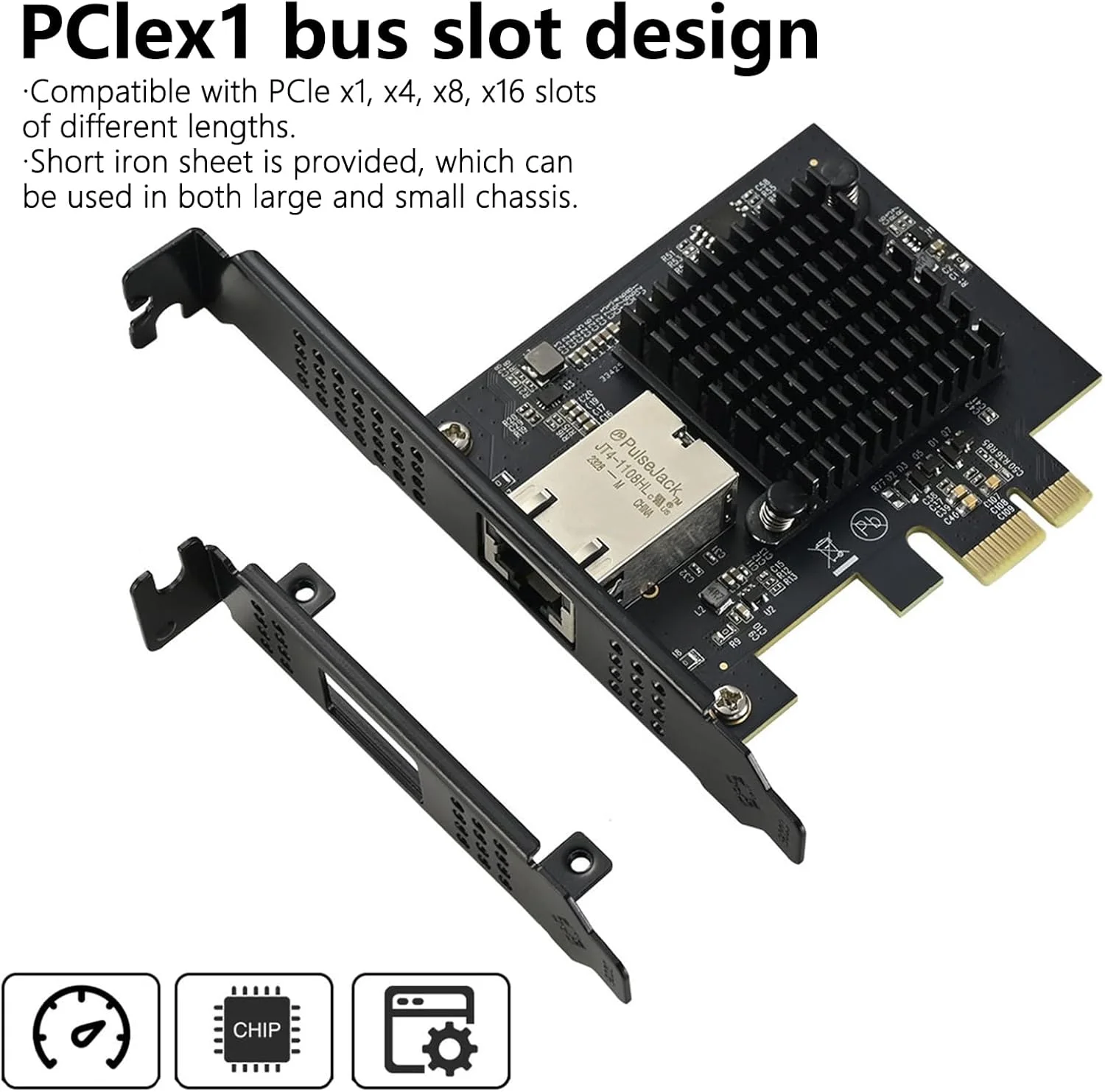 آداپتور اترنت PCIex1 10Gbps برای متخصصان فناوری اطلاعات و گیمرهایی که به راه حل شبکه سریع و آداپتور اترنت مرکز داده نیاز دارند