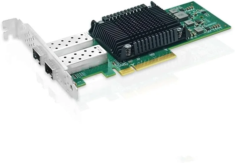 آداپتور شبکه اترنت 25G SFP28 دو پورت PCIe x8 (تراشه اینتل E810)