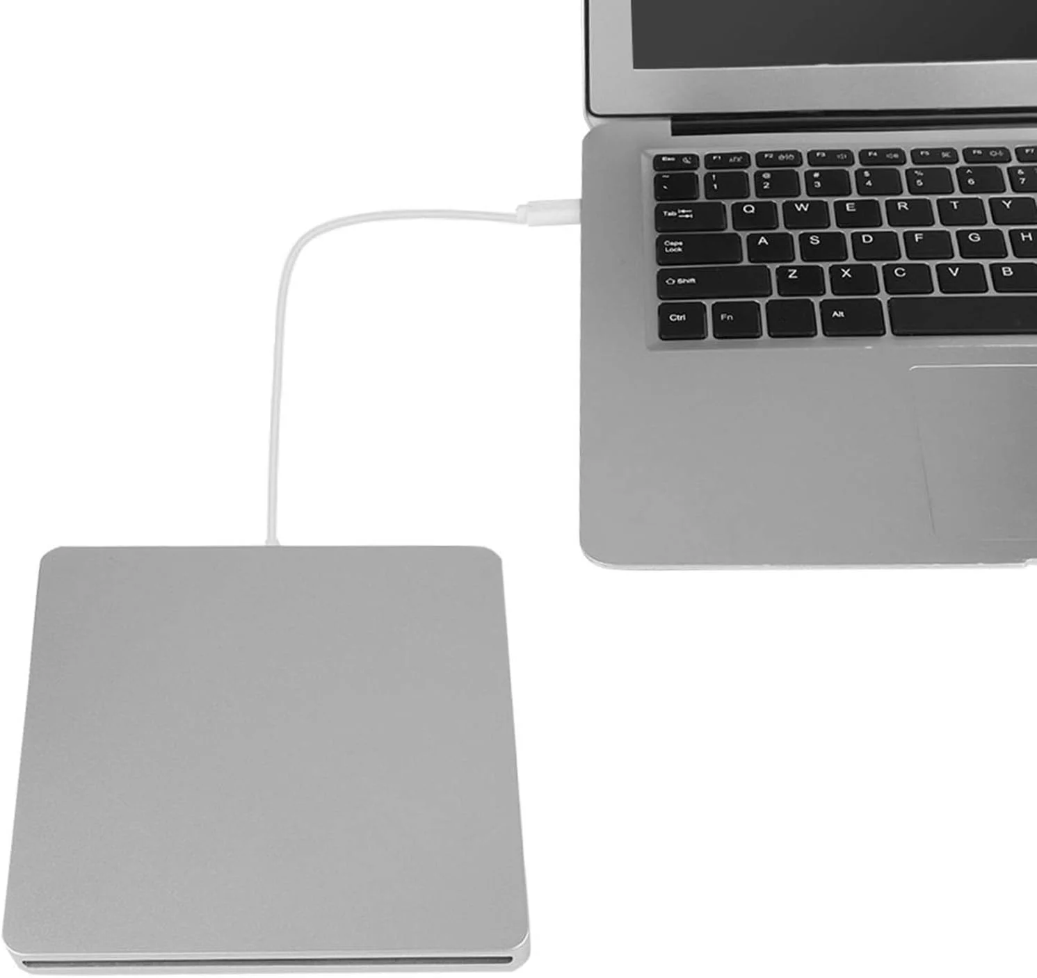 درایو DVD اکسترنال، رایتر CD درایو DVD اکسترنال، انتقال سریع داده، پورت تایپ C، اتصال آسان، رایتر DVD اکسترنال برای Win7 و Win8/Win10