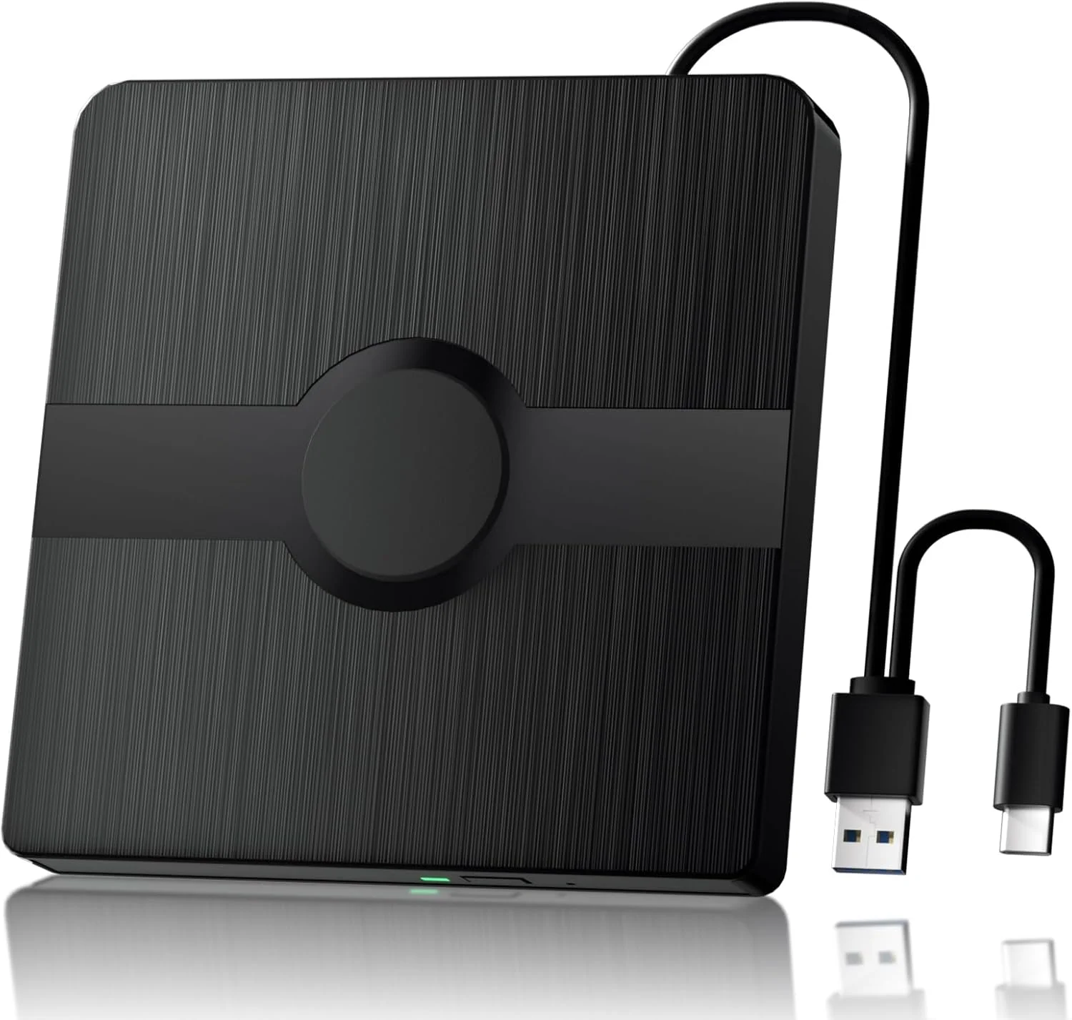 درایو بلوری اکسترنال - پخش کننده بلوری DVD/CD قابل حمل USB 3.0 و Type-C - درایو بلوری پرسرعت برای ویندوز، مک بوک، لپ تاپ، دسکتاپ - پشتیبانی از دیسک های سه بعدی و چند فرمتی درایو بلوری اکسترنال - پخش کننده بلوری DVD/CD قابل حمل USB 3.0 و Type-C - درایو بلوری پرسرعت برای ویندوز، مک بوک، لپ تاپ، دسکتاپ - پشتیبانی از دیسک های سه بعدی و چند فرمتی