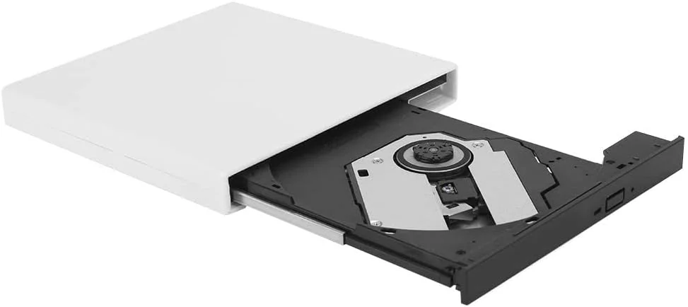 دی وی دی رایتر قابل حمل، درایو دی وی دی اکسترنال USB 2.0 COMBO DVD-ROM، پخش کننده و نویسنده درایو نوری، برای کامپیوتر، لپ تاپ و دسکتاپ