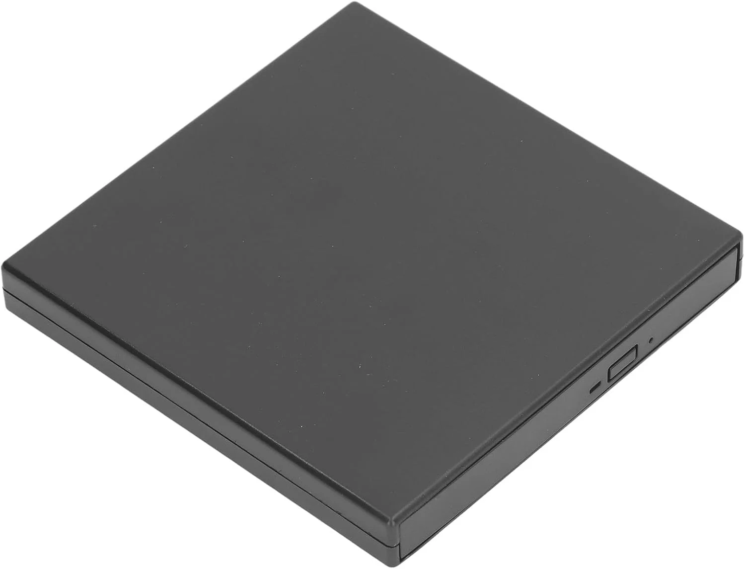 دی وی دی رایتر اکسترنال Tnfeeon، درایو نوری USB 2.0 باریک و قابل حمل، انتقال داده با سرعت بالا برای لپ تاپ و کامپیوتر (مشکی)