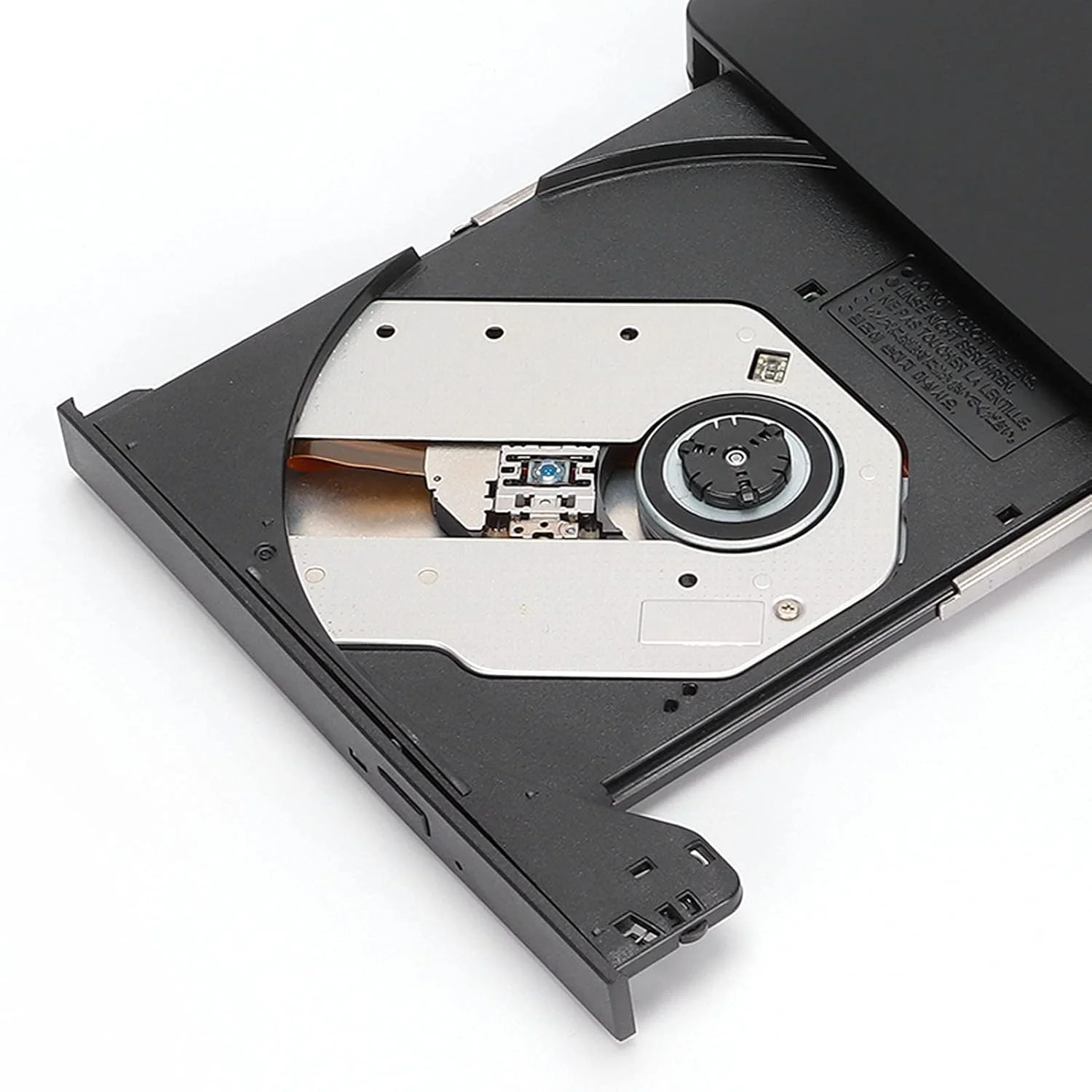 درایو نوری اکسترنال USB 2.0 قابل حمل CD DVD +/-RW درایو DVD Player سازگار با لپ تاپ دسکتاپ PC ویندوز XP/ Wind10/ Vista/7/Linux/OS X