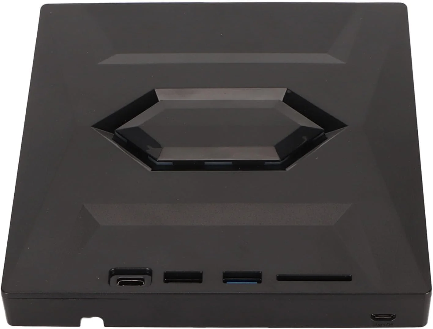 درایو DVD اکسترنال USB 3.0 Type C با سرعت بالا 5Gbps به همراه اسلات کارت حافظه، Plug and Play برای لپ تاپ، کامپیوتر رومیزی و AIO