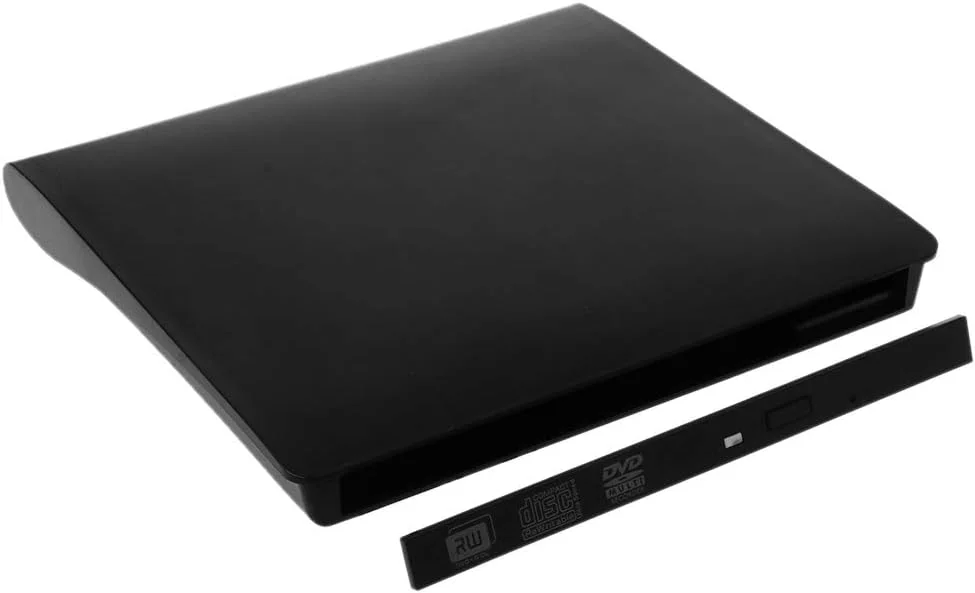 کیت قاب درایو نوری USB 3.0 SATA مدل HXSMK 9.5MM، محفظه خارجی سازگار با لپ تاپ و نوت بوک بدون درایو