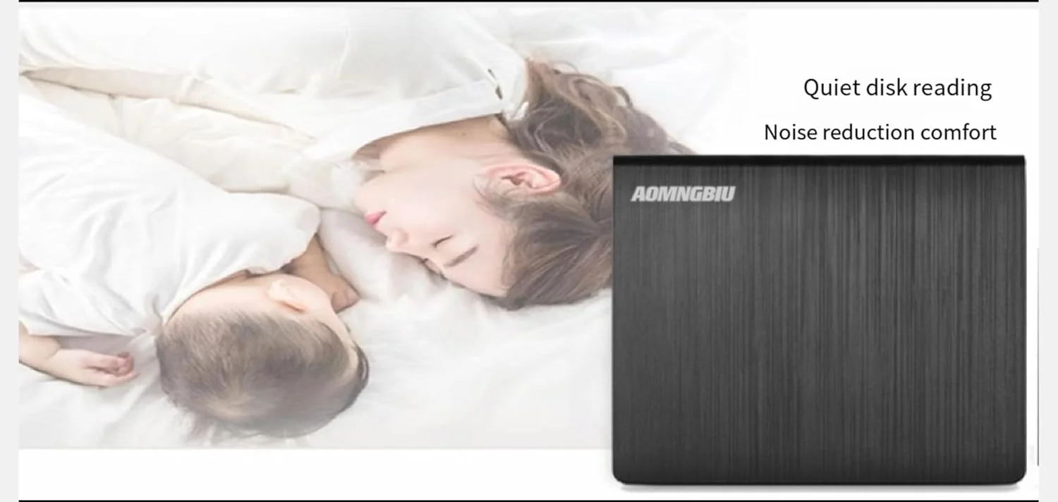 درایو نوری اکسترنال USB 3.0 باریک DVD RW CD رایتر، ریدر، پلیر برای لپ تاپ و کامپیوتر، DVD سوز، DVD پرتابل. سازگار با ویندوز XP/7/8/10/11 و MacOS، بی صدا و با سرعت بالا