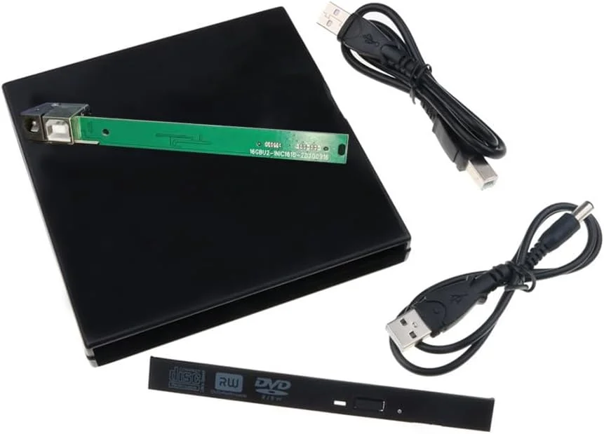 AE-SMART - یک عدد جعبه درایو اکسترنال USB 2.0 SATA برای DVD CD DVD-Rom اسلیم 12.7 میلی متری لپ تاپ و نوت بوک قابل حمل