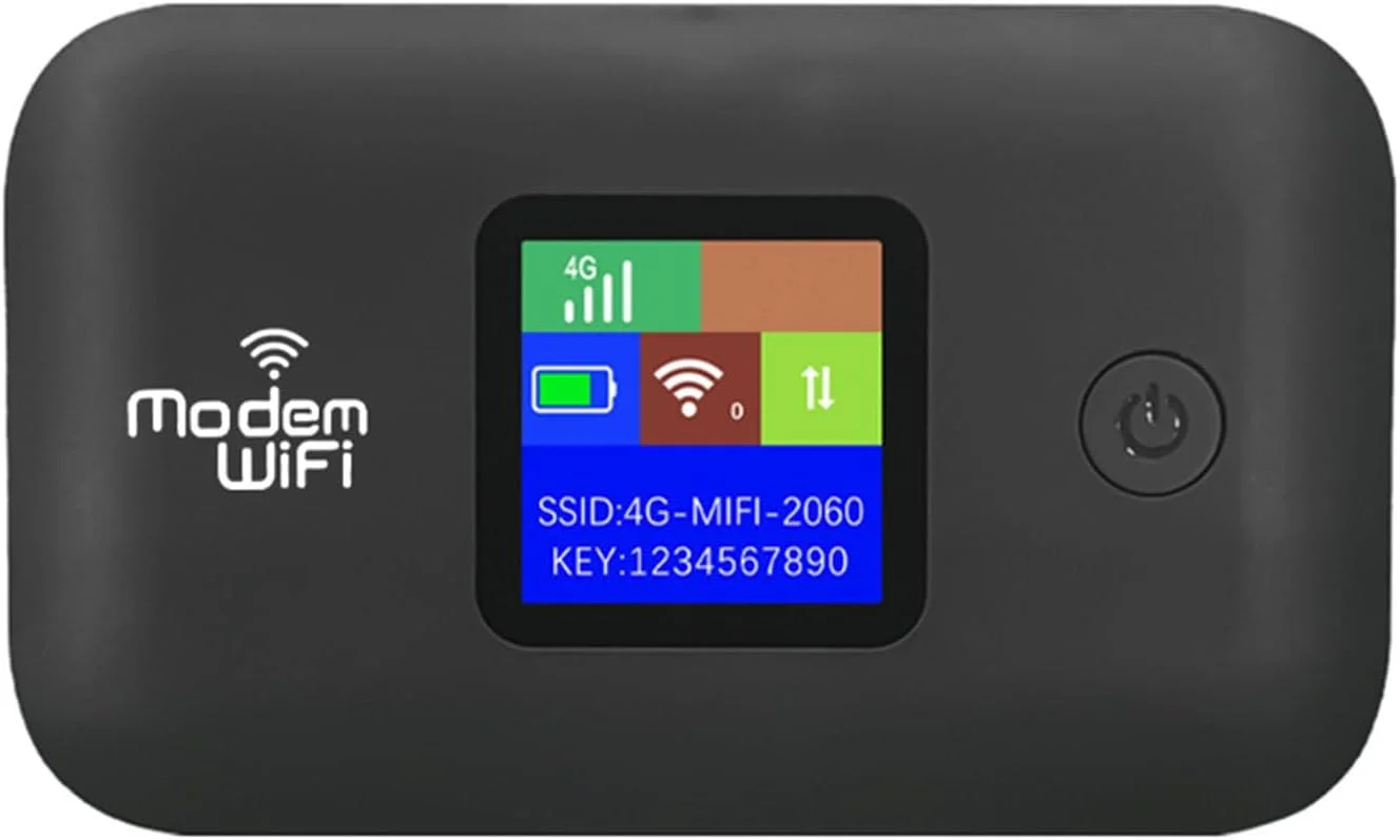 مودم همراه 4G LTE Wi-Fi، مودم قابل حمل Wi-Fi برای مسافرت، اتصال 10 دستگاه، دستگاه های روتر اینترنت بی سیم با اسلات سیم کارت، برای اروپا، آفریقا، آسیای جنوب شرقی