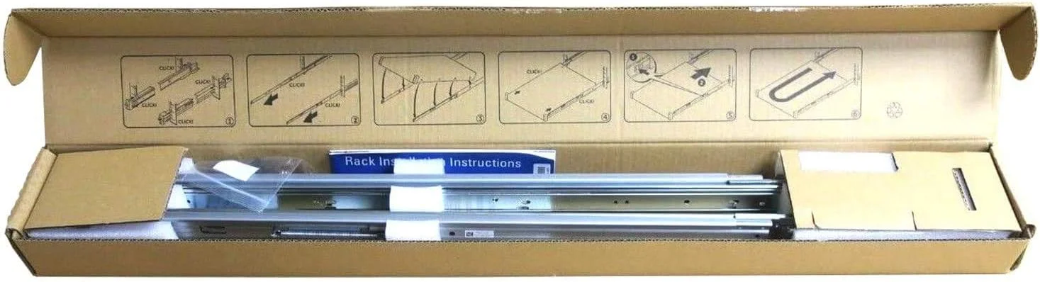 ریل کشویی آماده Dell PowerEdge 1U برای سرورهای PowerEdge R440 و R6415 - مدل 8Y3D7