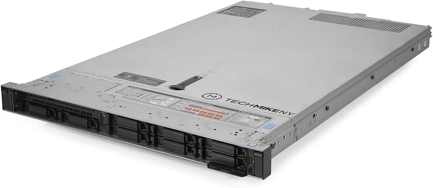 سرور Dell PowerEdge R430، دو عدد پردازنده E5-2695v4 2.10 گیگاهرتز 36 هسته ای، 256 گیگابایت رم، 8 عدد SSD 960 گیگابایتی (بازسازی شده) سرور Dell PowerEdge R430، دو عدد پردازنده E5-2695v4 2.10 گیگاهرتز 36 هسته ای، 256 گیگابایت رم، 8 عدد SSD 960 گیگابایتی (بازسازی شده)