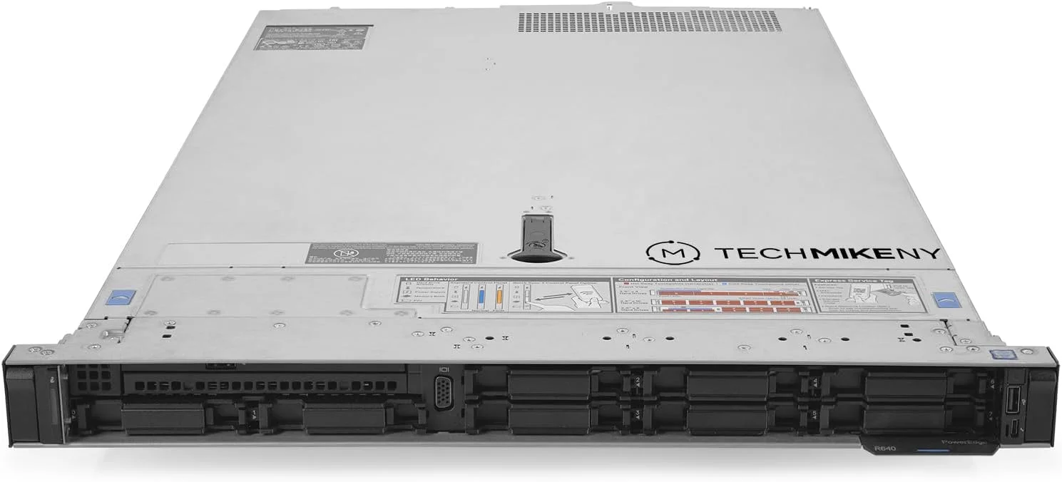 سرور Dell PowerEdge R430، دو عدد پردازنده E5-2695v4 2.10 گیگاهرتز 36 هسته ای، 256 گیگابایت رم، 8 عدد SSD 960 گیگابایتی (بازسازی شده) سرور Dell PowerEdge R430، دو عدد پردازنده E5-2695v4 2.10 گیگاهرتز 36 هسته ای، 256 گیگابایت رم، 8 عدد SSD 960 گیگابایتی (بازسازی شده)