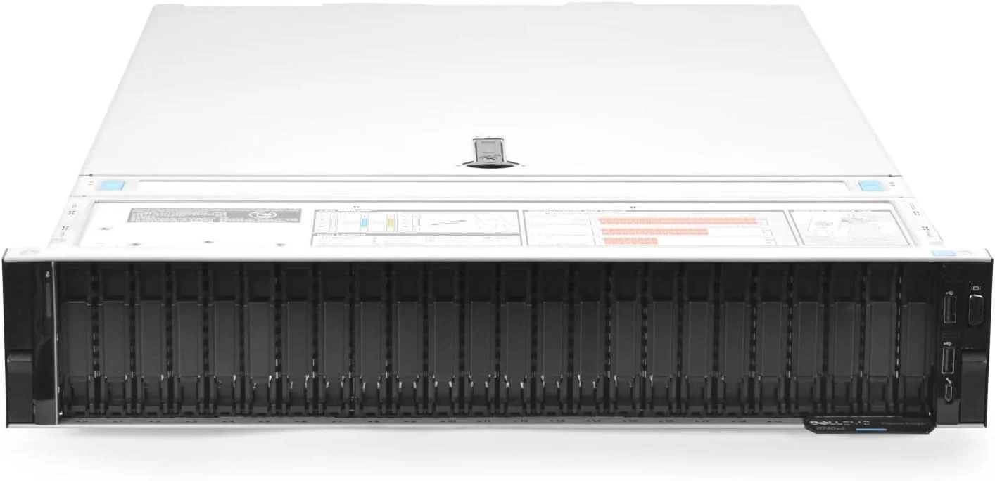 سرور Dell PowerEdge R740xd با دو پردازنده Gold 6126 2.60 گیگاهرتز 24 هسته ای، 256 گیگابایت رم و 24 عدد محفظه (بازسازی شده) سرور Dell PowerEdge R740xd با دو پردازنده Gold 6126 2.60 گیگاهرتز 24 هسته ای، 256 گیگابایت رم و 24 عدد محفظه (بازسازی شده)
