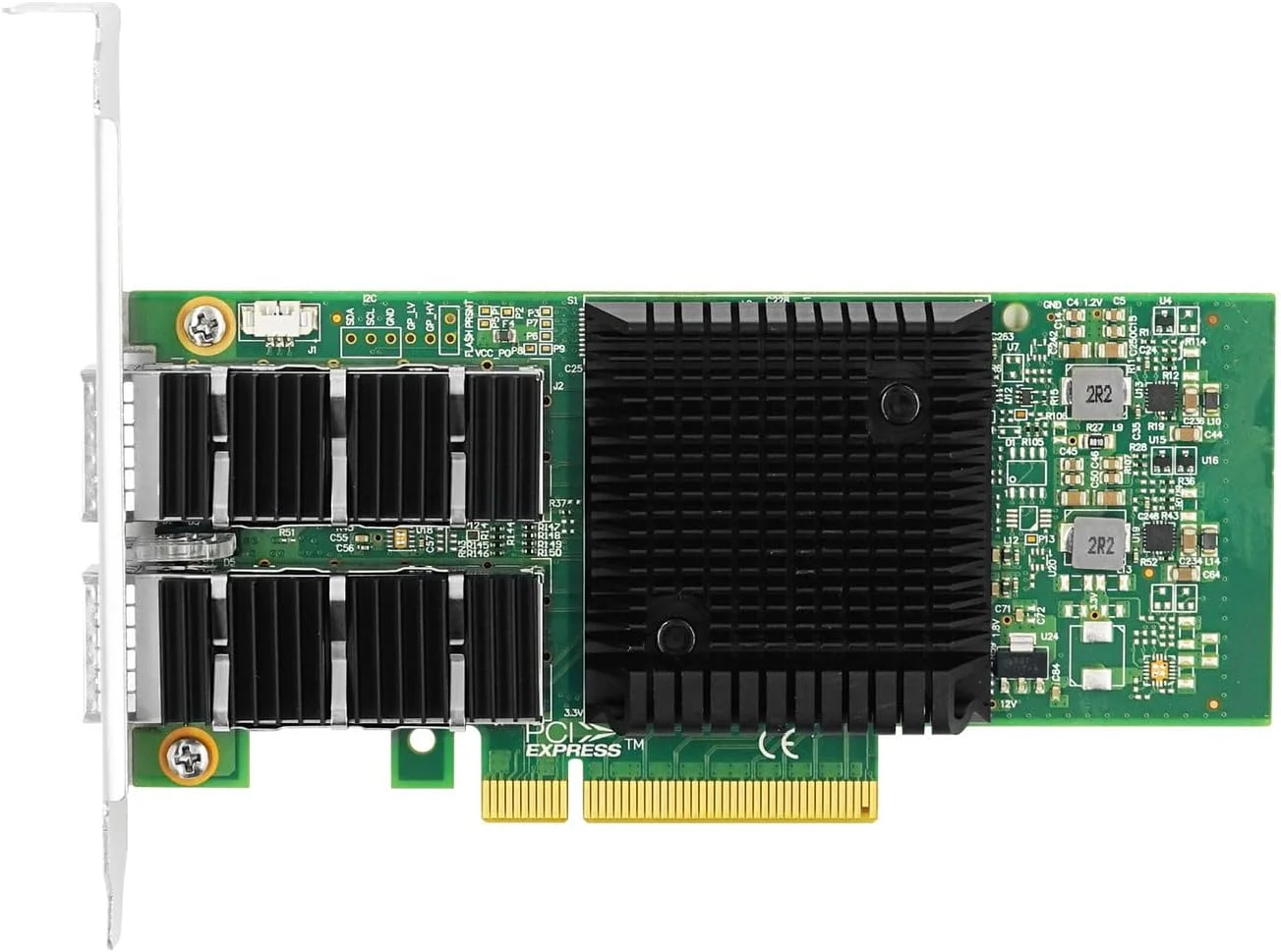 آداپتور شبکه اترنت QSFP+ دو پورت نوری PCIe x8 40G (مبتنی بر MellanoX ConnectX-3)