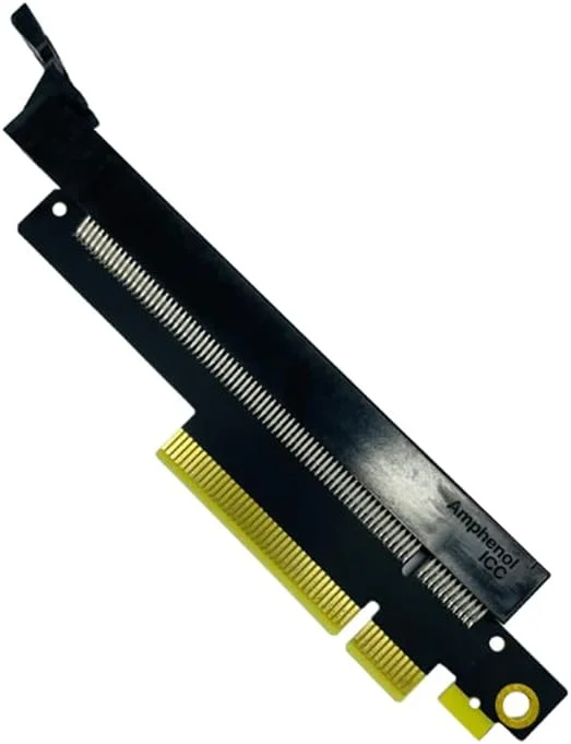 برد تبدیل کارت رایزر JMT PCIE 4.0 X4 X8 به X16، آداپتور PCB GEN4 برای کارت گرافیک، کارت شبکه، کارت کپچر و سایر کارت های استاندارد PCIE (X8 به X16)