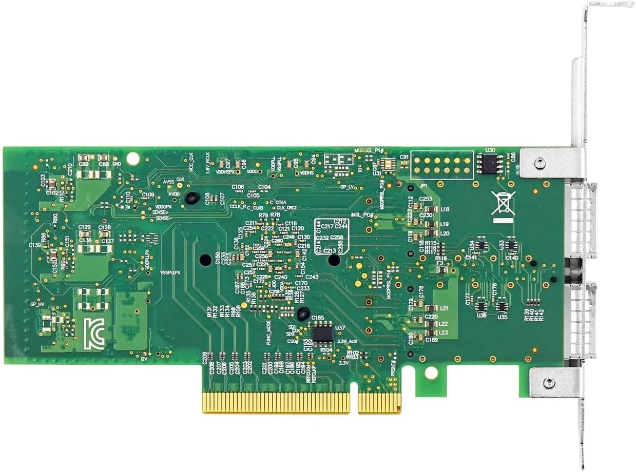 آداپتور شبکه اترنت QSFP+ دو پورت نوری PCIe x8 40G (مبتنی بر MellanoX ConnectX-3)