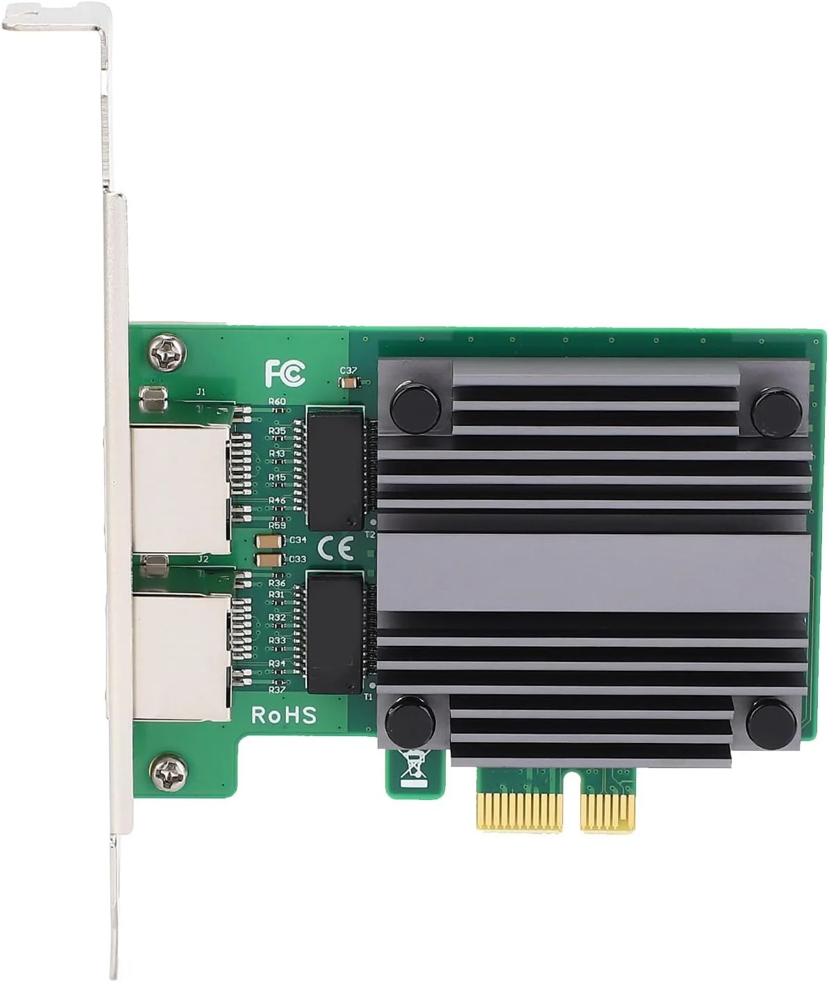 کارت شبکه PCIe مدل I225-V دو پورت 2.5 گیگابیت