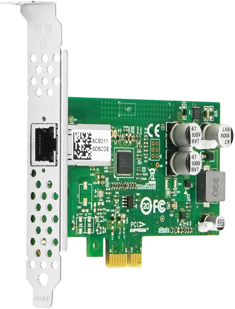 کارت فریم گربر ویژن گیگابیتی PoE+ 802.3at تک پورت PCIe x1 (1 عدد Intel I210)