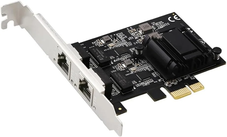 کارت شبکه گیگابیتی RTL8125B PCIE به RJ45 با سرعت 10/100/1000/25000 مگابیت بر ثانیه