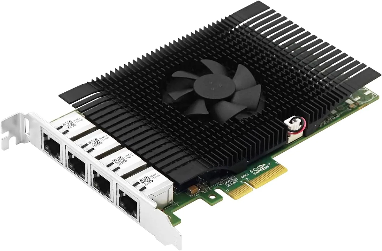 کارت فریم‌گربر ویژن 5G چهار پورت PCIe3.0 x4