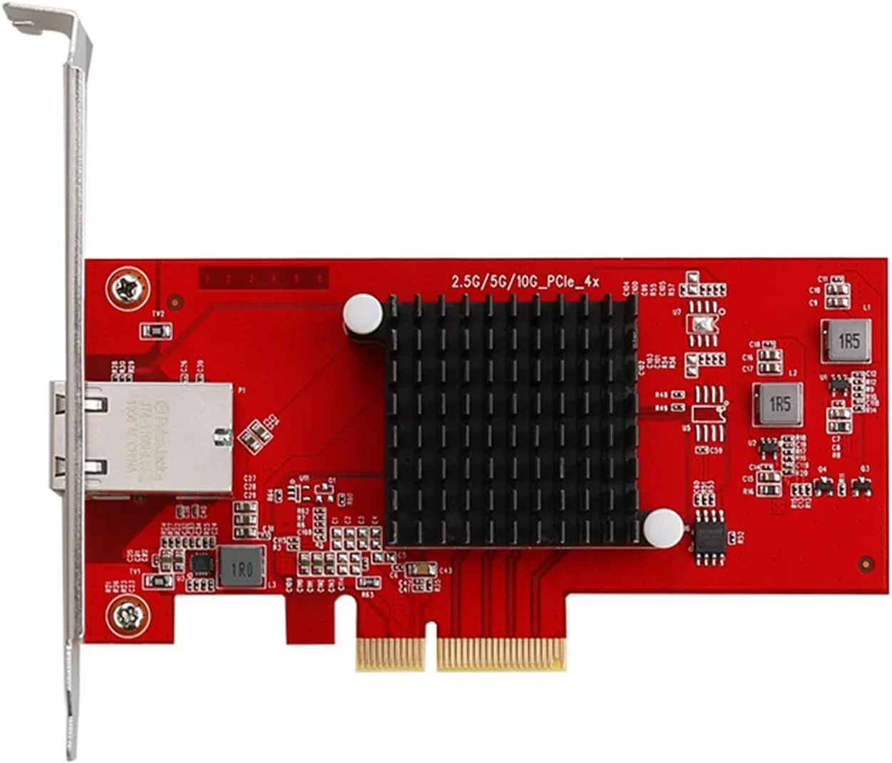 ارتقاء اتصالات با کارت شبکه PCIe3.0 4xNetworks 10GBASET-T IEEE802.1Q VLANs IEEE802.3xFlow Control Standard