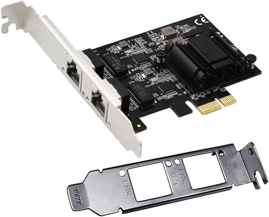 کارت شبکه گیگابیتی RTL8125B PCIE به RJ45 با سرعت 10/100/1000/25000 مگابیت بر ثانیه