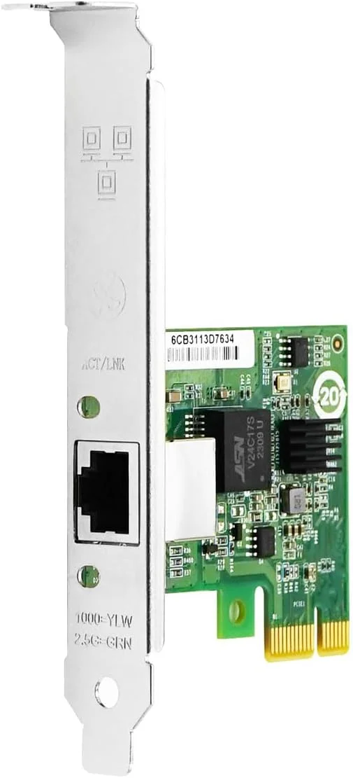 آداپتور شبکه اترنت 2.5G تک پورت PCIe x1