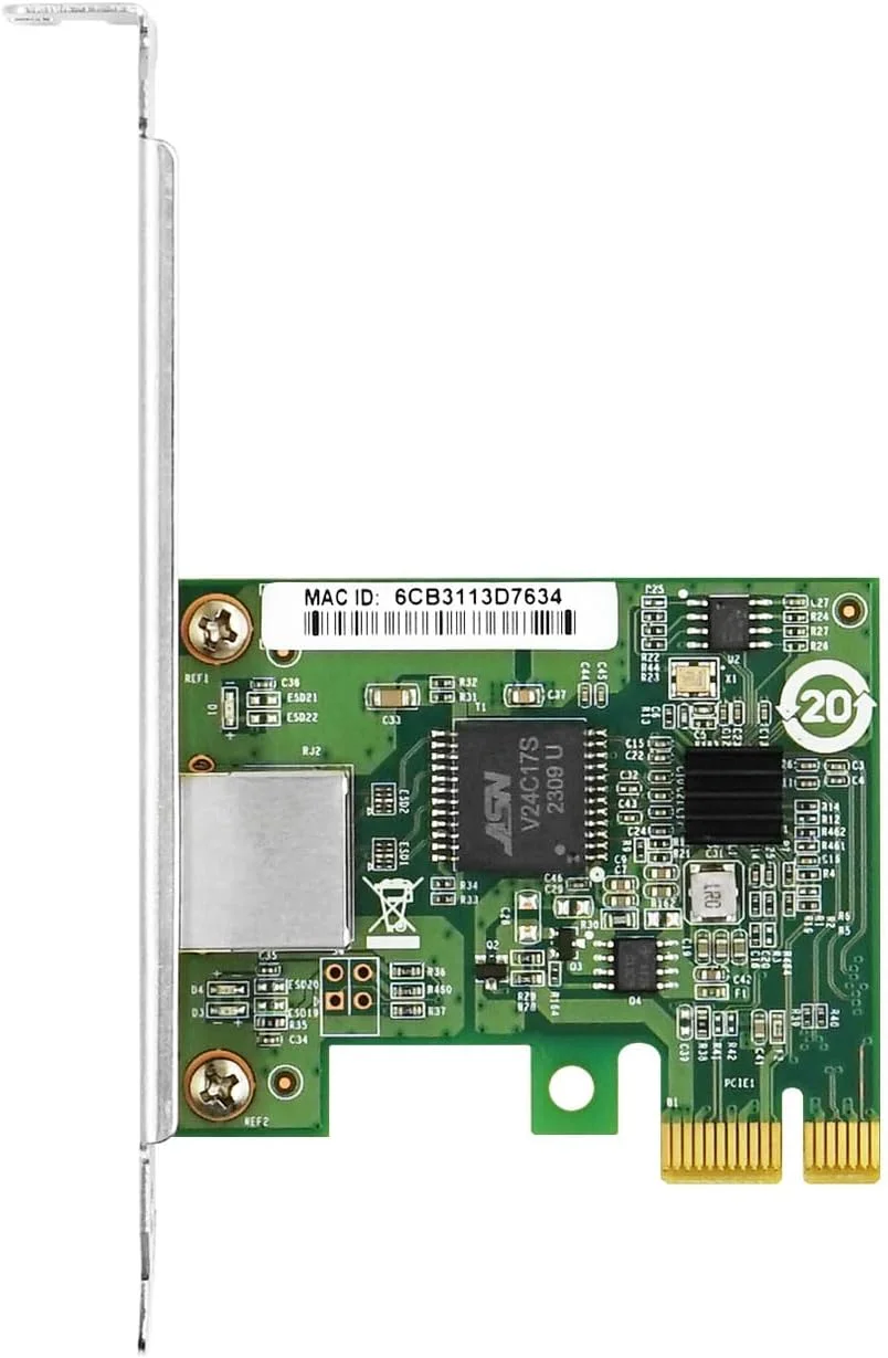 آداپتور شبکه اترنت 2.5G تک پورت PCIe x1