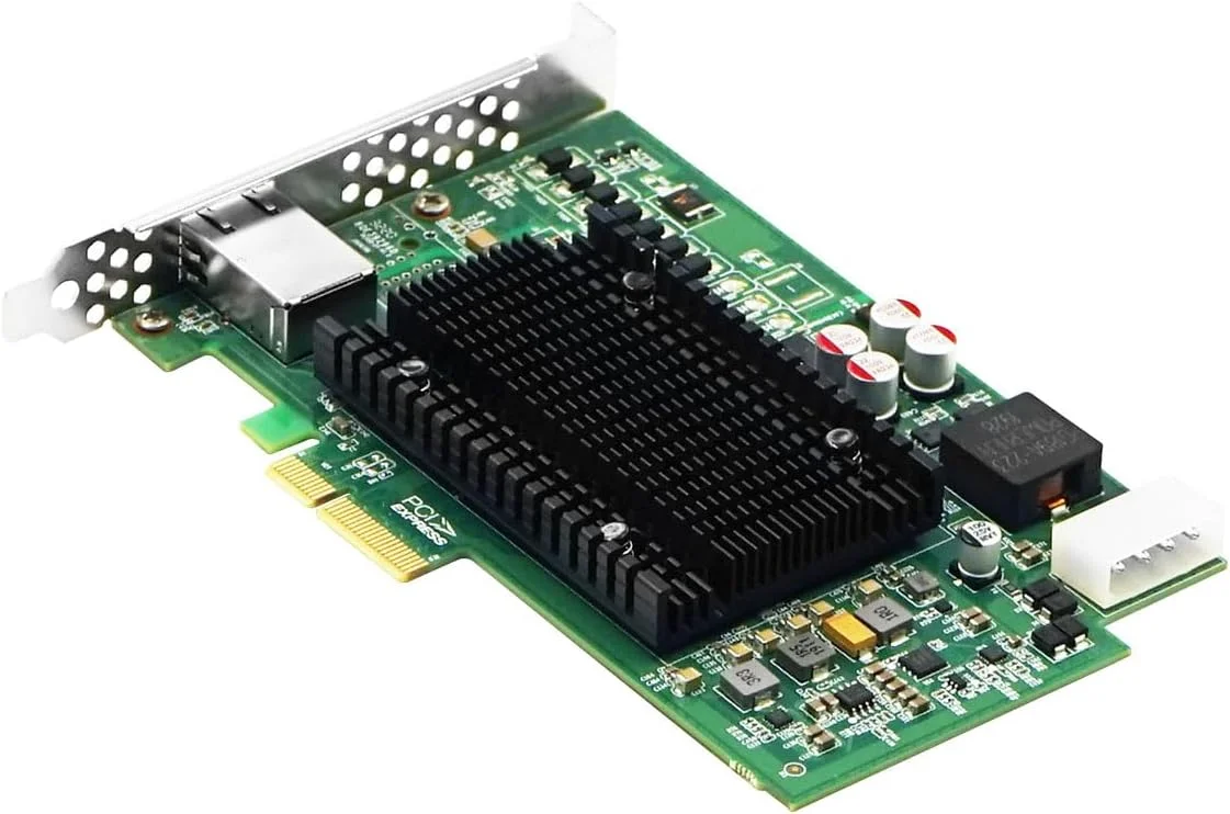 کارت کپچر تصویر تک پورت 10G اترنت PCIe x4 (اینتل X550)
