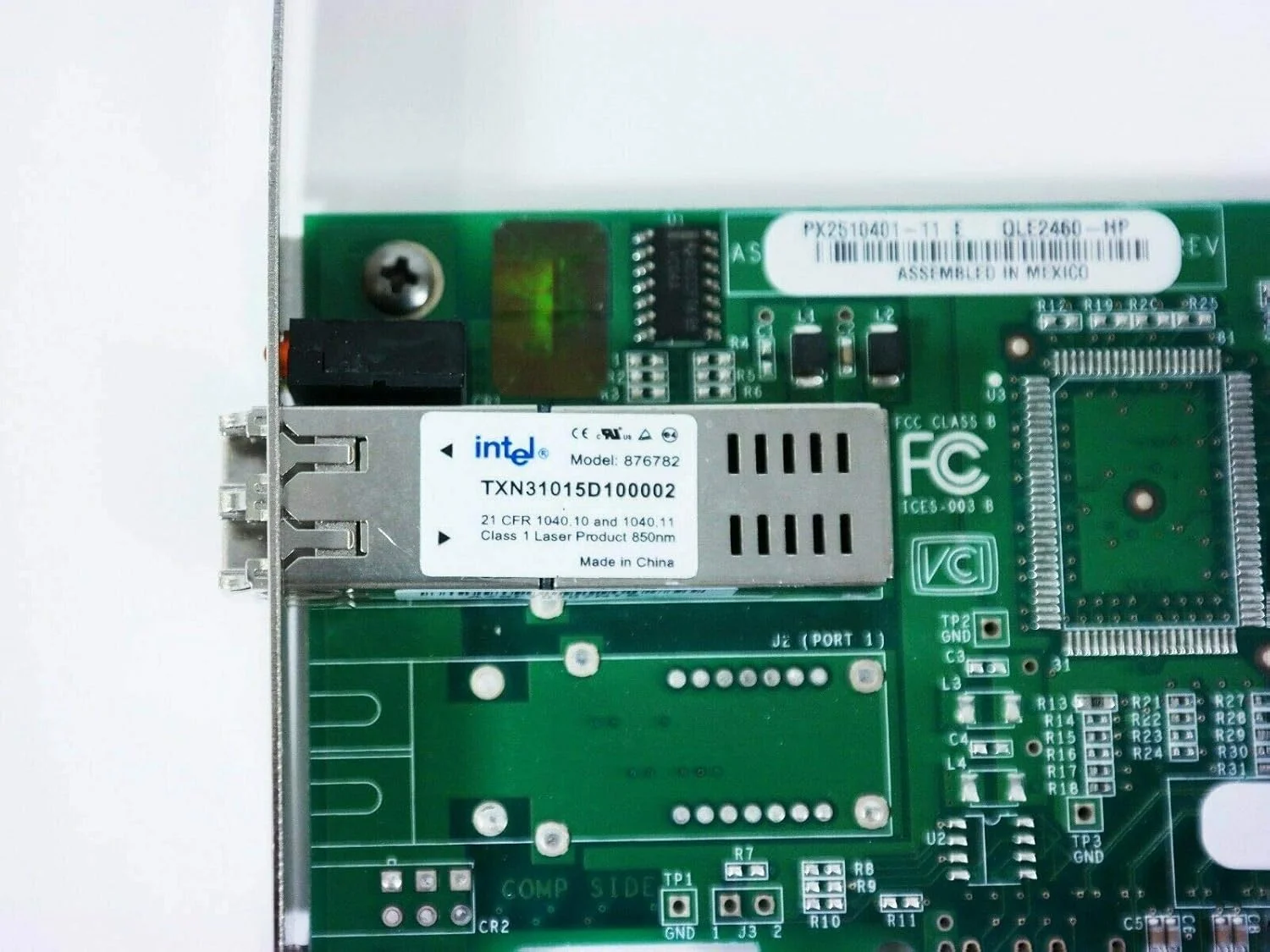 آداپتور گذرگاه میزبان کانال فیبر (FC) کیو لاجیک QLE2460-HP با رابط PCIe و ظرفیت 4 گیگابایت