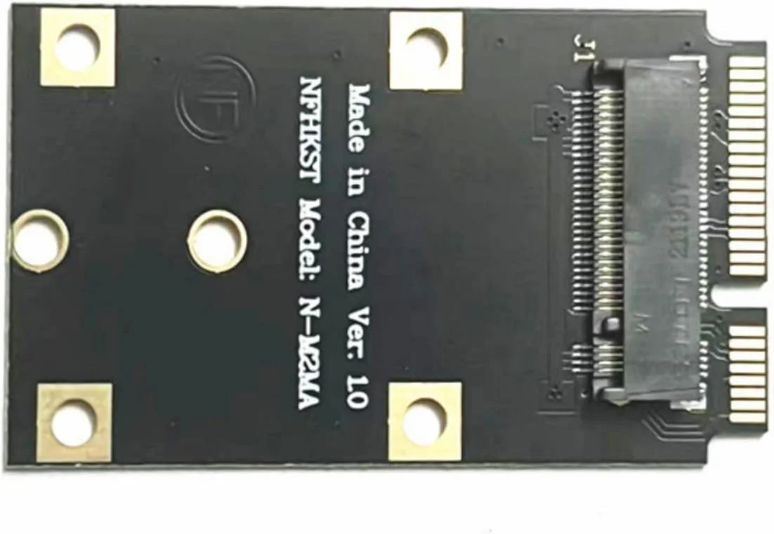 آداپتور PCIe برای NVMe 2230 2242، بدون نیاز به درایور، آداپتور وای فای PCIe