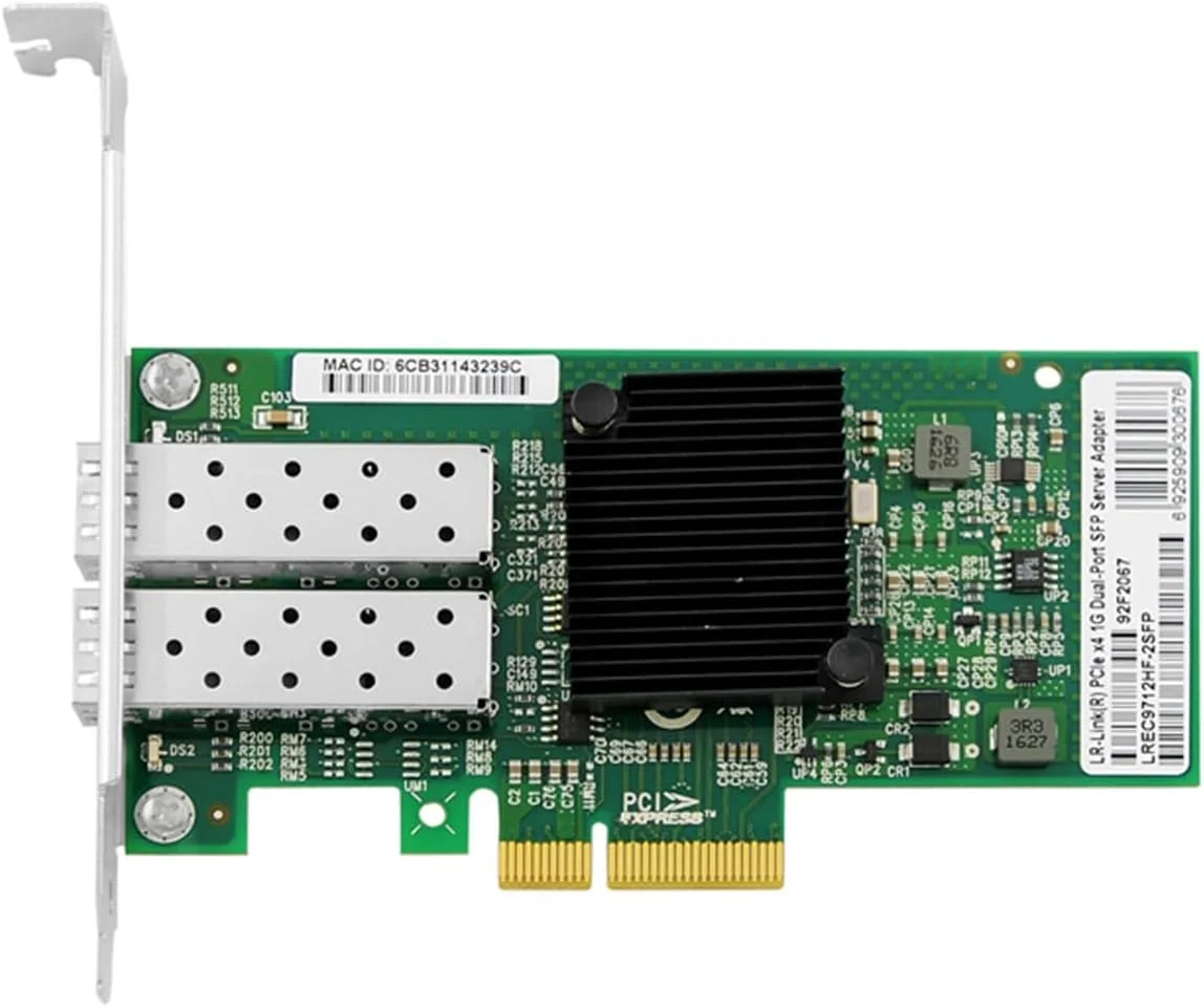 آداپتور سرور دو پورت 1G SFP با رابط PCIe x4 (I350)