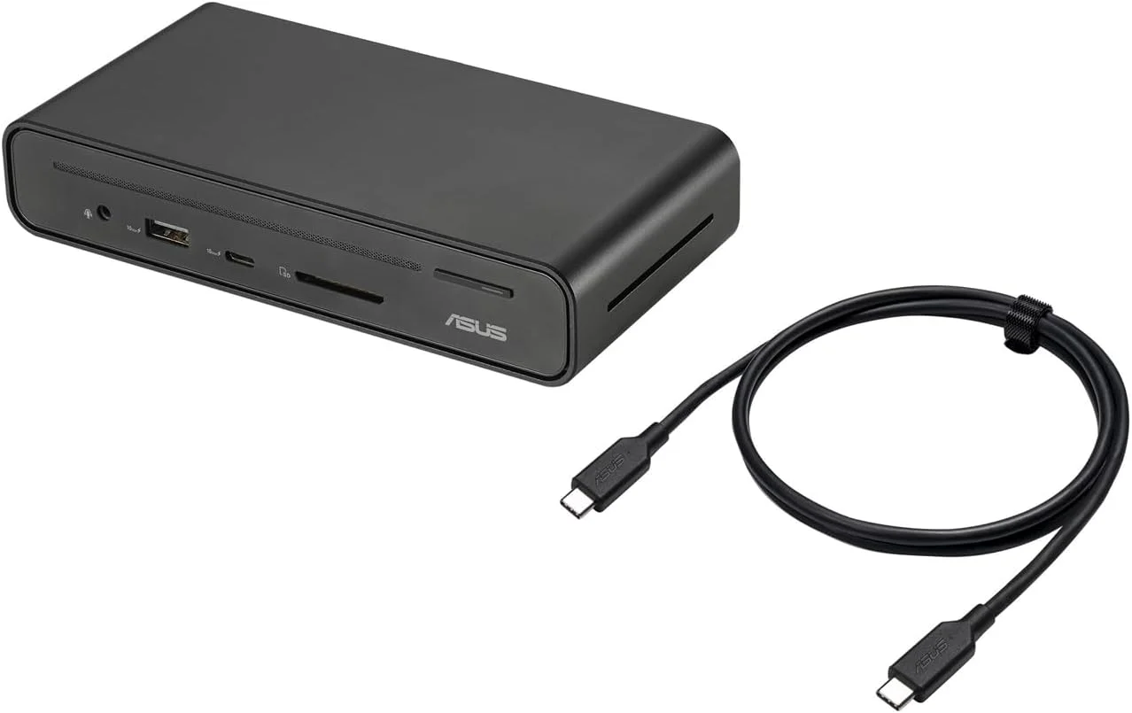 ایستگاه اتصال ASUS DC301 - USB-C - HDMI, DP, USB-C (90XB0A5N-BDS010) ایستگاه اتصال ASUS DC301 - USB-C - HDMI, DP, USB-C (90XB0A5N-BDS010)
