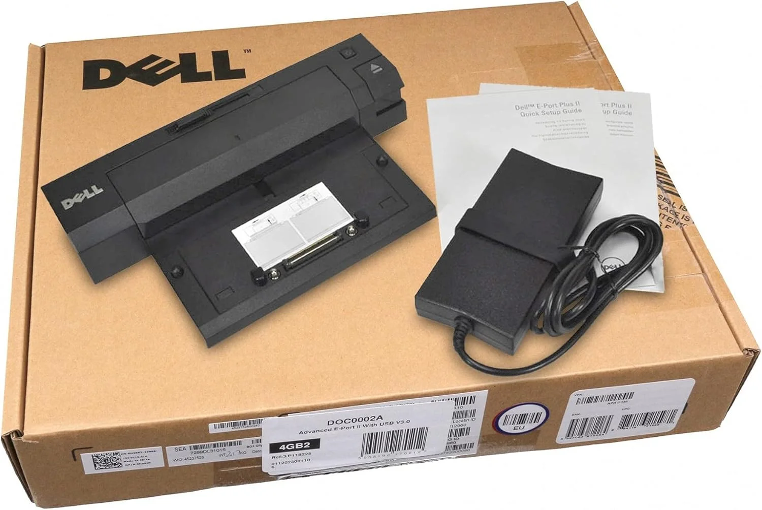 دِل لاتیتود E6420 داکینگ استیشن اصلی E-Port Plus II به همراه آداپتور 130 واتی