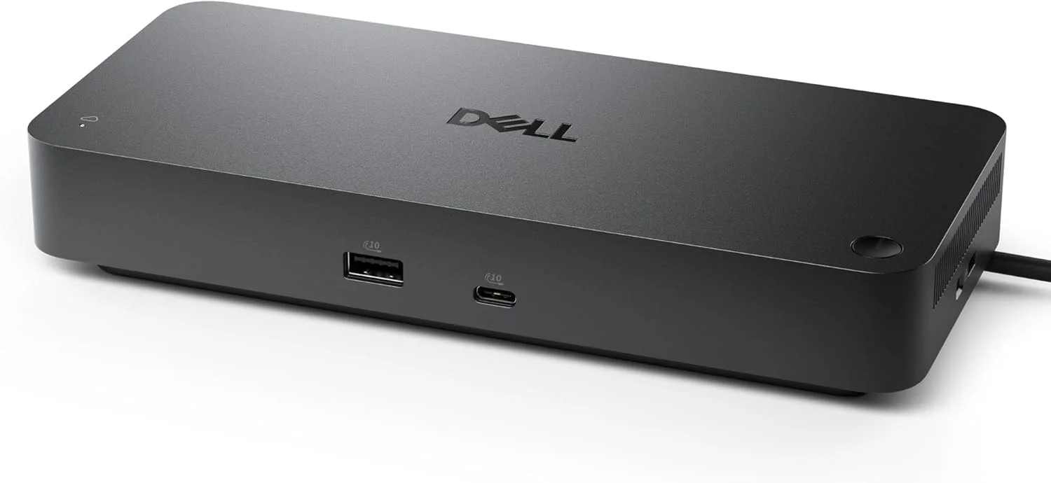 داک استیشن هوشمند Dell Pro Thunderbolt 5 SD25TB5 – توان خروجی تا 300 وات، پشتیبانی از 4 نمایشگر 4K 120Hz/8K، 6 پورت USB، HDMI 2.1، DP 2.1، 2.5GbE، مدیریت از راه دور IT، طراحی جمع و جور