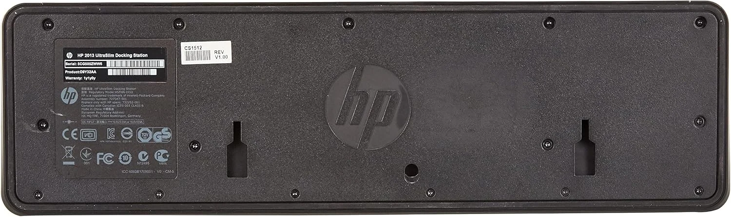 HP Inc. داکینگ استیشن UltraSlim **بازسازی شده**، D9Y32AA#ABB-RFB (**بازسازی شده** شامل منبع تغذیه) (نوسازی شده) HP Inc. داکینگ استیشن UltraSlim **بازسازی شده**، D9Y32AA#ABB-RFB (**بازسازی شده** شامل منبع تغذیه) (نوسازی شده)