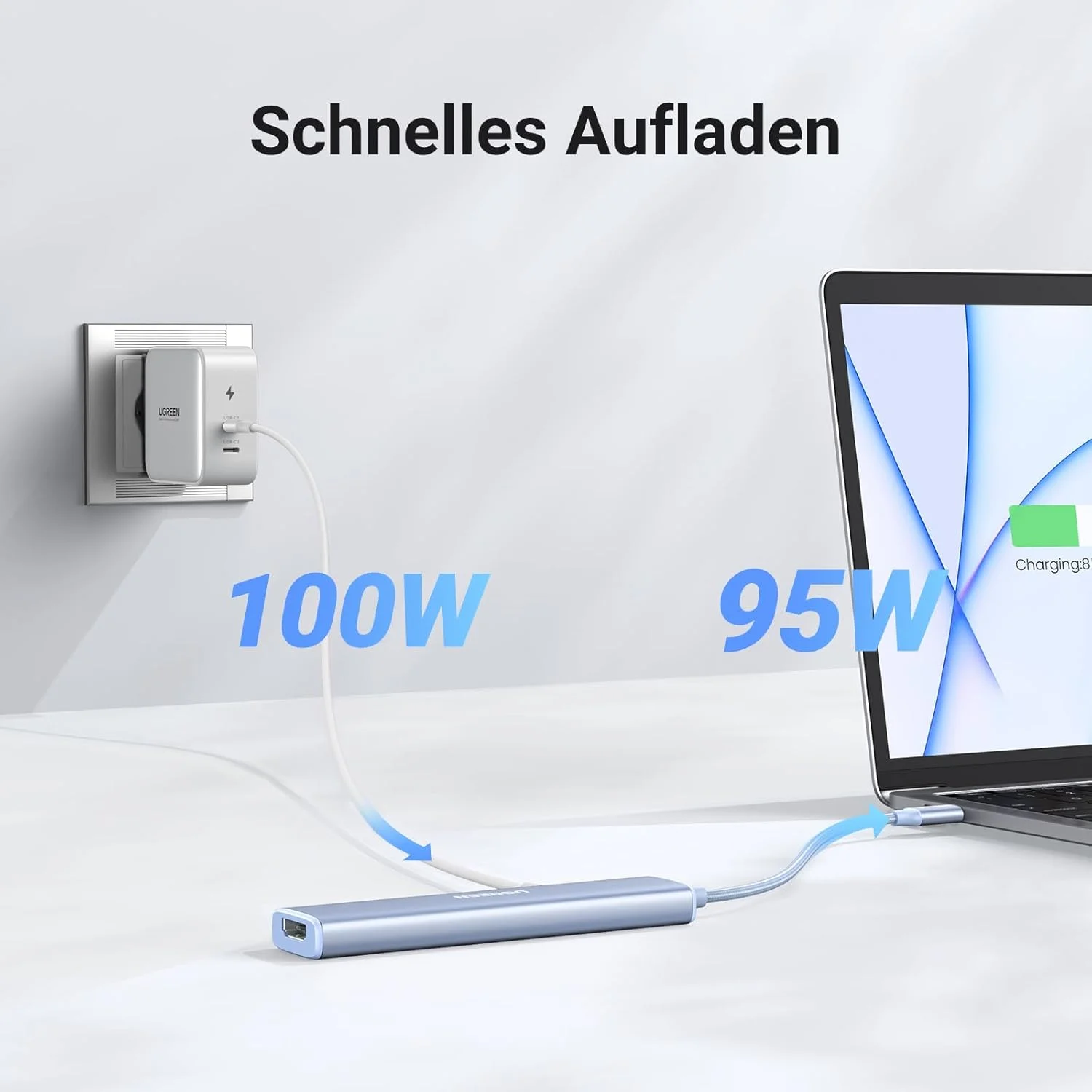 هاب USB C یوگرین Revodok سری شیک، آداپتور USB C با PD100W، HDMI 4K، 3 پورت USB A 3.0 سازگار با iMac، iPhone 15، Galaxy S24، Surface، MacBook Pro/Air، iPad Pro/Air، Steam Deck و غیره (آبی) هاب USB C یوگرین Revodok سری شیک، آداپتور USB C با PD100W، HDMI 4K، 3 پورت USB A 3.0 سازگار با iMac، iPhone 15، Galaxy S24، Surface، MacBook Pro/Air، iPad Pro/Air، Steam Deck و غیره (آبی)