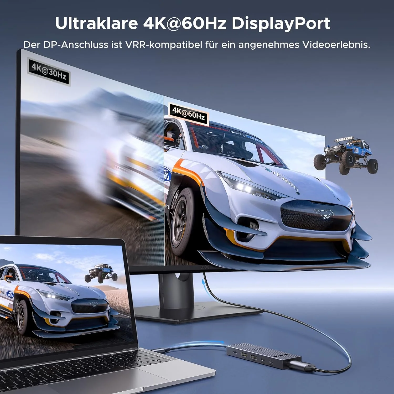 UGREEN Revodok Pro 1062 هاب USB C با DisplayPort 10 گیگابیت بر ثانیه، داک استیشن با DP 4K@60Hz، پورت های داده USB 3.2، شارژ سریع PD 100W، آداپتور چند پورت سازگار با MacBook، iPad Pro، Surface Laptop و غیره. UGREEN Revodok Pro 1062 هاب USB C با DisplayPort 10 گیگابیت بر ثانیه، داک استیشن با DP 4K@60Hz، پورت های داده USB 3.2، شارژ سریع PD 100W، آداپتور چند پورت سازگار با MacBook، iPad Pro، Surface Laptop و غیره.