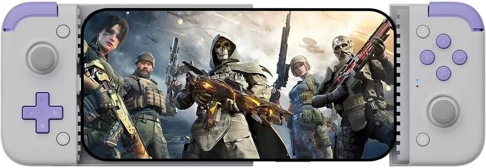 گیم‌سر X2s کنترلر تلفن تایپ-سی برای اندروید/آیفون سری 15، کنترلر تلسکوپی با استیک‌های اثر هال و تریگر آنالوگ هال، برای CODM، Zenless Zone Zero، Delta Emulator، مشکی | X2S Type-C