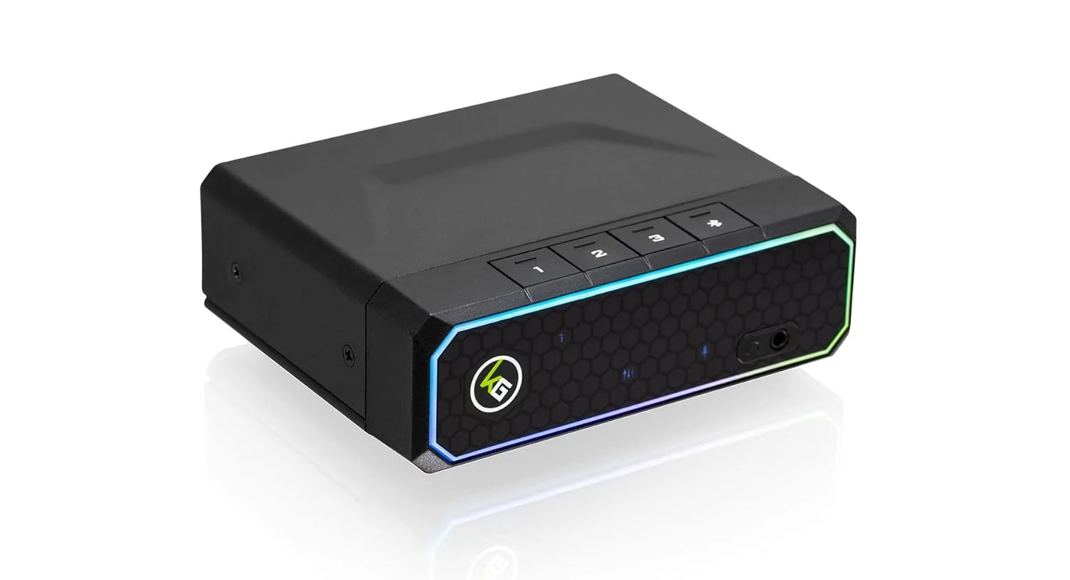 سوئیچ KVM سه پورت HDMI 4K نکسوس IOGEAR – پشتیبانی از PS5/PS4، Xbox Series X|S، Nintendo Switch، PC – 1440p 144Hz، 1080p 240Hz، هاب USB 3.2، RGB، برنامه Keymander — GCS1337